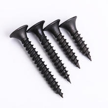 Drywall screws with Phillips bugle head Fine Thread Sharp point black phosphating St6*25mm Bugle Head Pozi